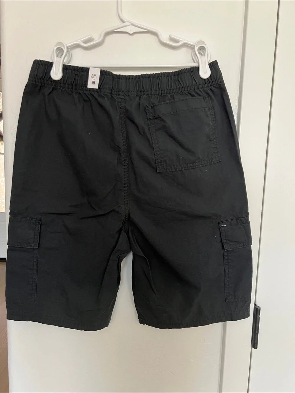 NEW Childrens Place Husky Boy Cargo Shorts 16 With Pockets 100% Cotton